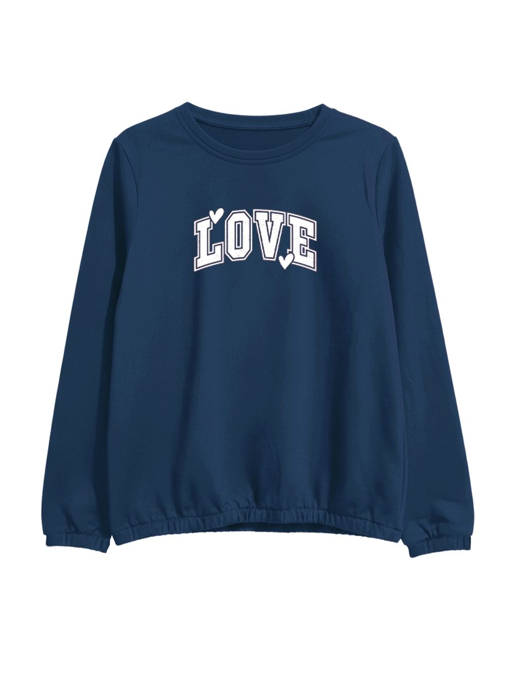 Majica za djevojčice LOVE and HEARTS