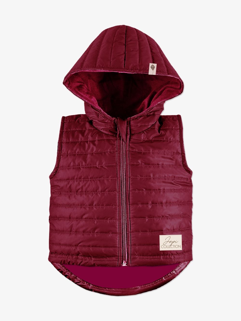 Dievčenská vesta bez rukávov