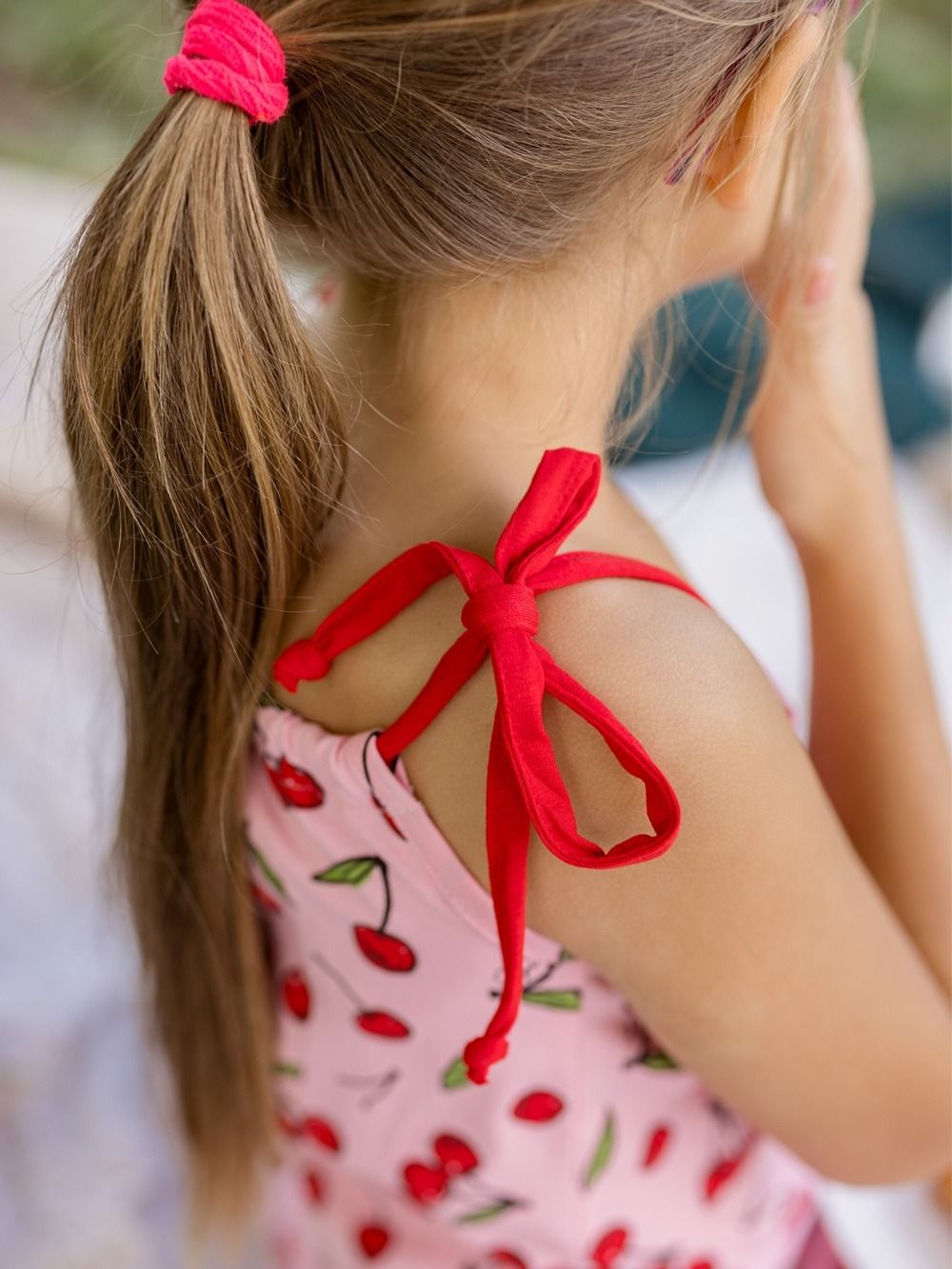 Šaty na ramienka CHERRY