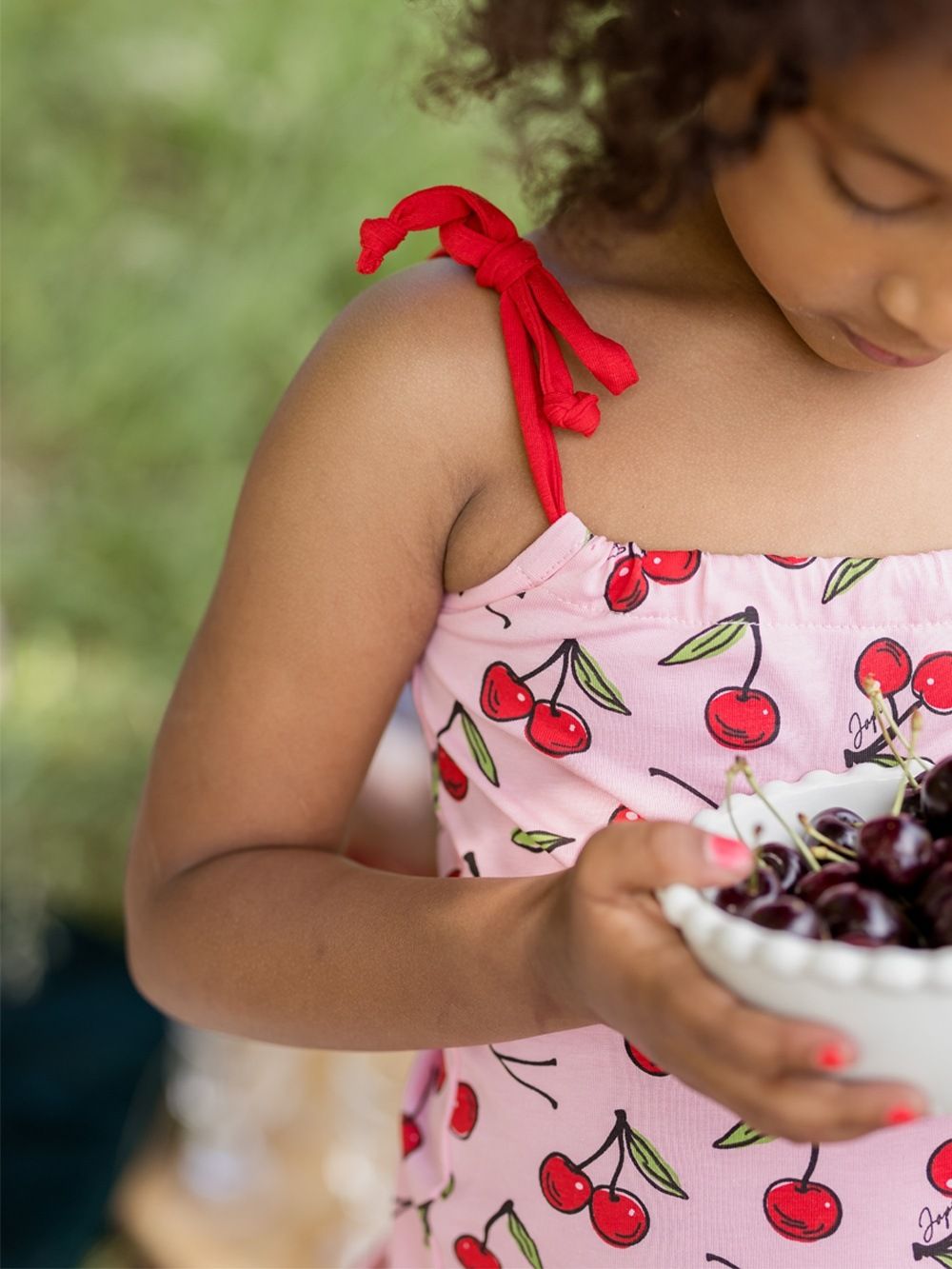 Šaty na ramienka CHERRY