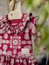 dievčenské body šaty s ľudovým motívom