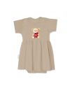 Body haljina za bebu TEDDY LOVE s kratkim rukavima