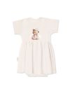 Body haljina za bebu TEDDY PRINCESS s kratkim rukavima