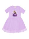 Djevojačka haljina od tila s kratkim rukavima AMETHYST GIRL