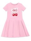 Djevojačka haljina s kratkim rukavima HONEY CHERRY