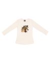 Djevojačka majica s dugim rukavima HORSE
