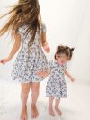 Haljina za djevojčice s kratkim  rukavima Butterrfly