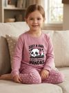 Pidžame za djevojčice PANDA GIRL