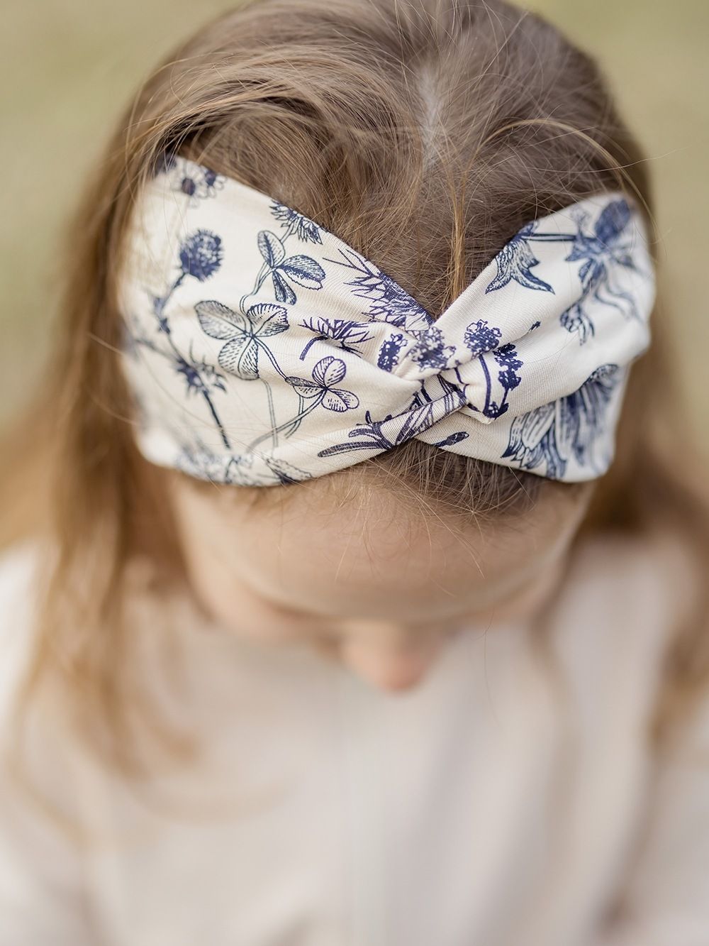 dievčenská bavlnená čelenka