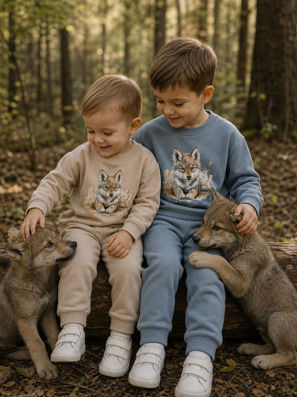 Trenirka za dječake CUTE WOLF